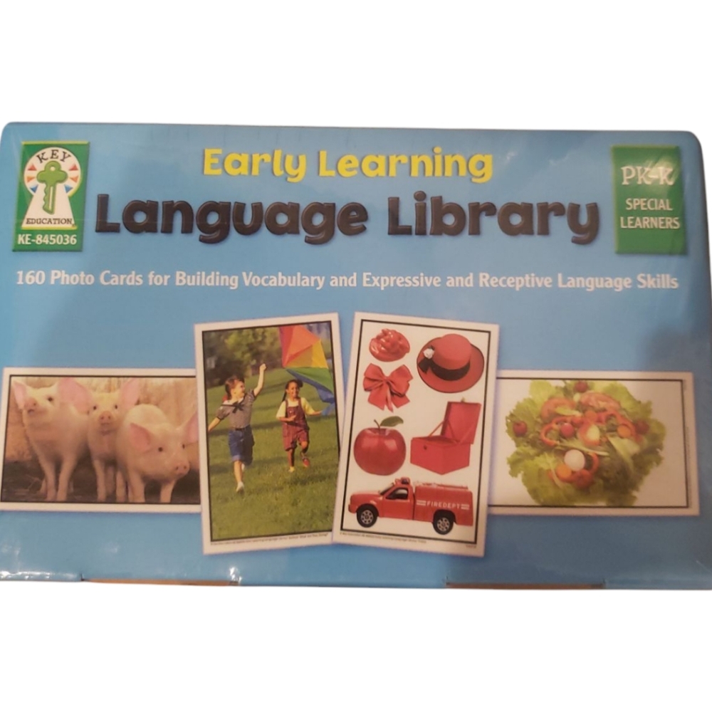 NWT Pre-k Learning Bundle. Eric Carle Alphabet Counting Cards & Language Library - Picture 7 of 7